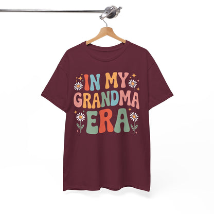 In My Grandma Era Funny Sarcastic Groovy Retro Mothers Day T-Shirt