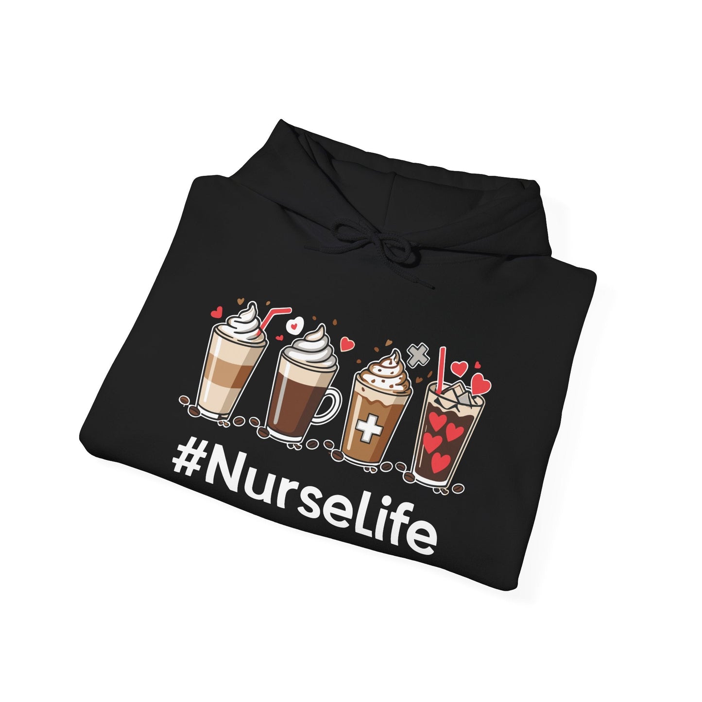 Nurse Life Funny Coffee Nurses Fuel Registered Nurse Medical Hoodie