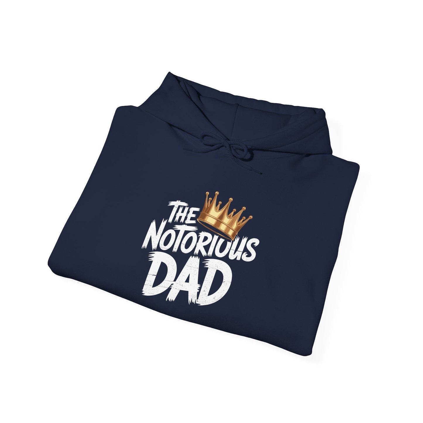 Old School Funny Hip Hop Fathers Day Notorious Dad Hoodie