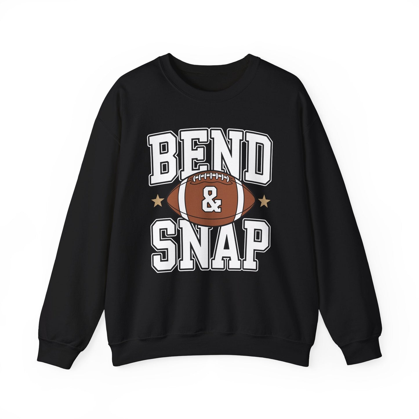Funny Game Day Touchdown Season Cute Bend and Snap Football Sweatshirt
