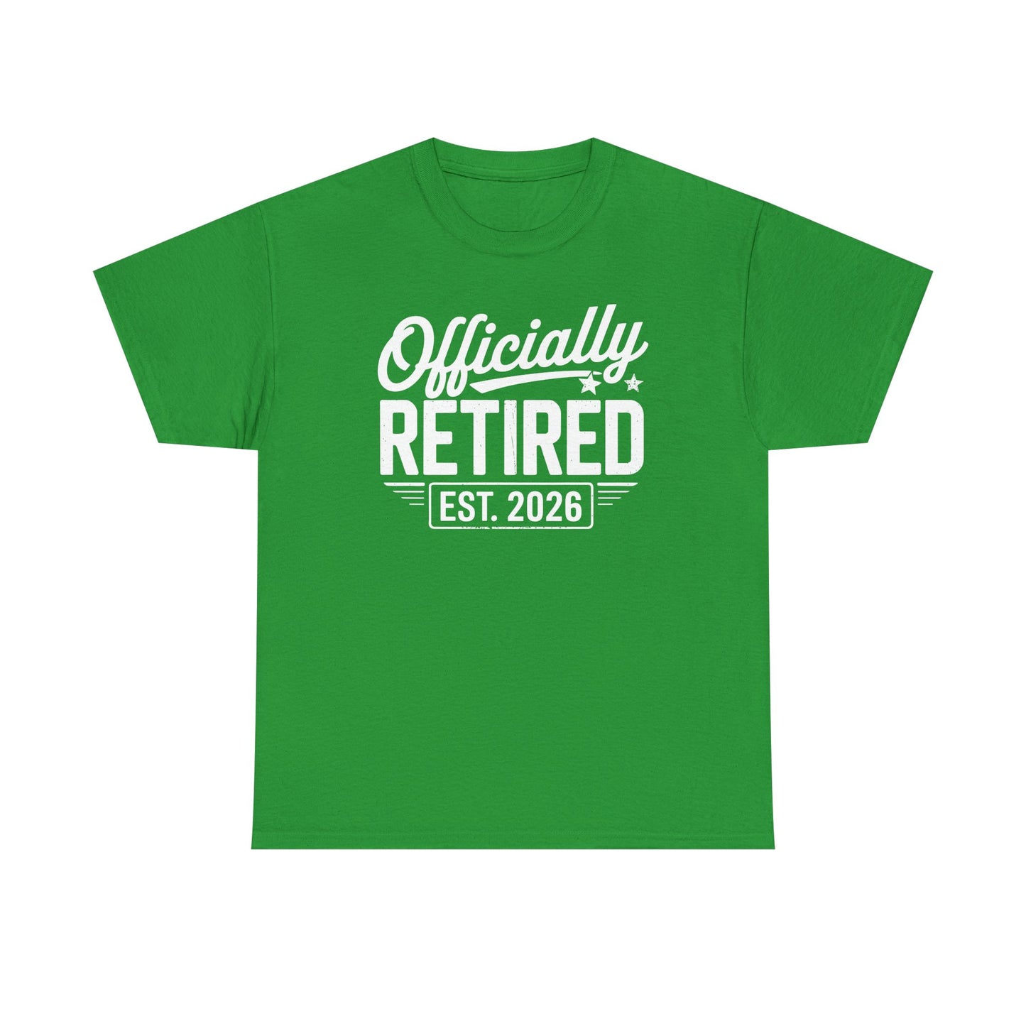 Funny Retirement 2026 Officially Retired Vintage Humor T-Shirt