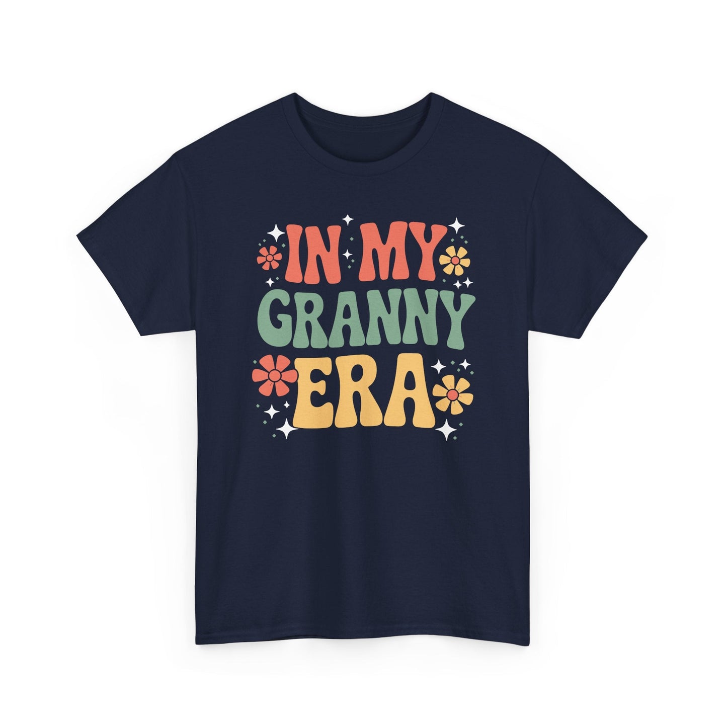 In My Granny Era Funny Sarcastic Groovy Retro Mothers Day T-Shirt