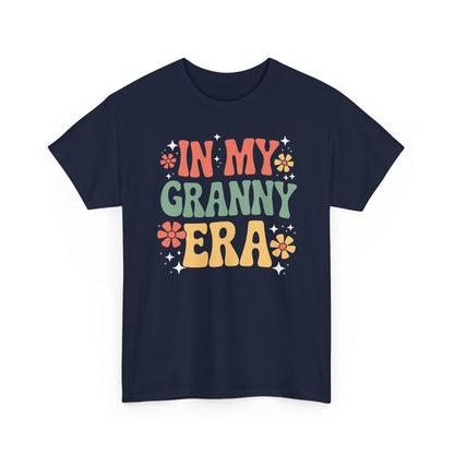 In My Granny Era Funny Sarcastic Groovy Retro Mothers Day T-Shirt