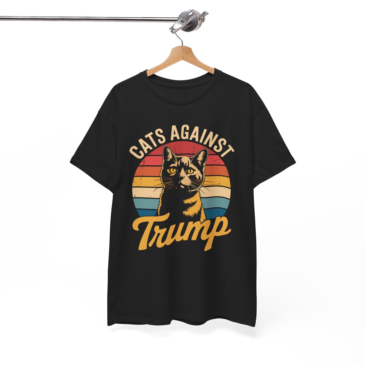 Cats Against Trump Funny Anti Trump Election Funny Cat T-Shirt