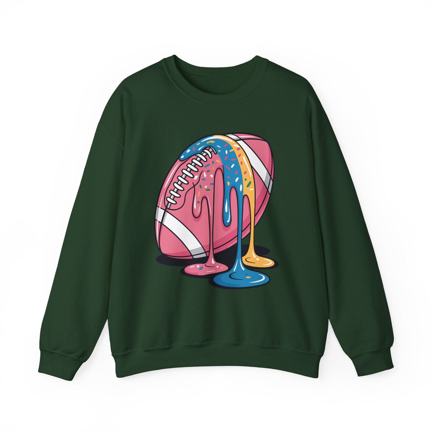 Football Drip For Lineman WR QB RB Ice Cream Sprinkles Sweatshirt