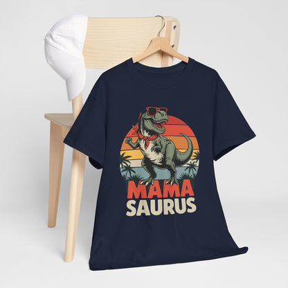 Mamasaurus T Rex Dinosaur Mama Saurus Family Matching Women T-Shirts