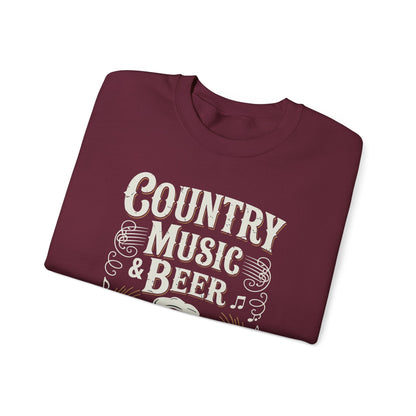 Vintage Country Music and Beer That's Why I'm Here Legends Sweatshirt
