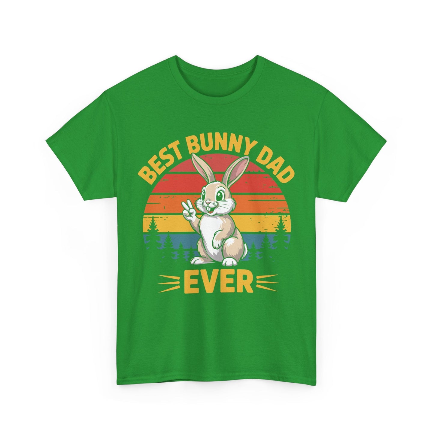 Best Bunny Dad Ever Funny Rabbit Lover Dad Gift T-Shirt for Pet Owners