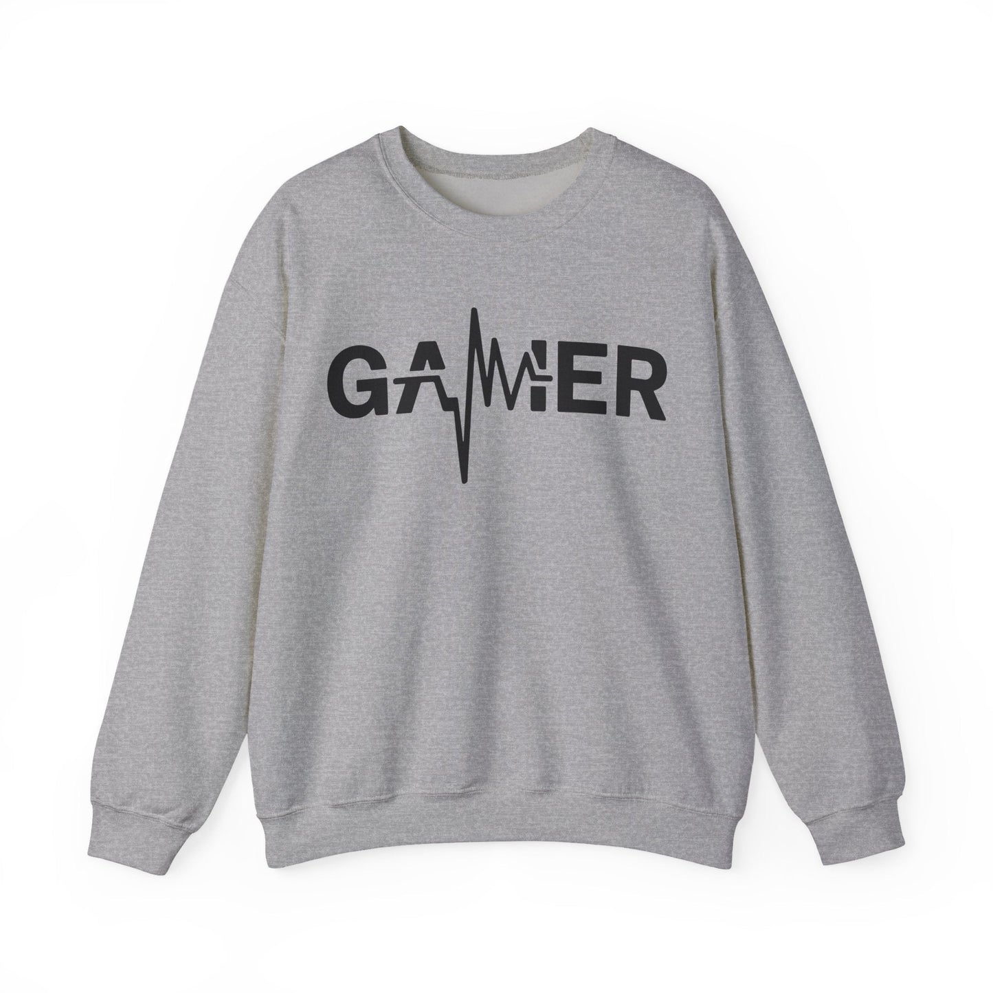 Gamer Heartbeat Video Games Graphic Sweatshirt