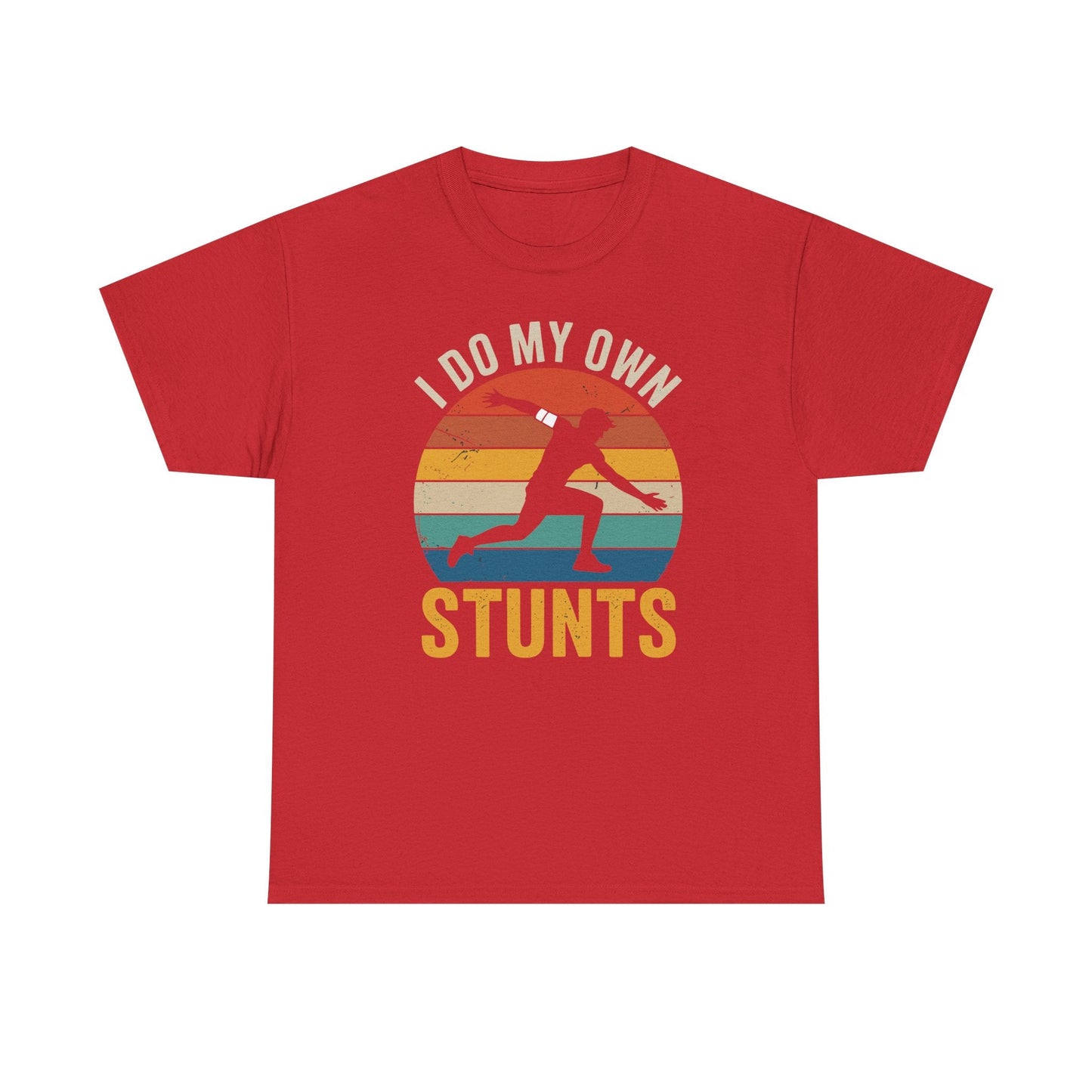 Funny I Do All My Own Stunts Broken Bones T-Shirt