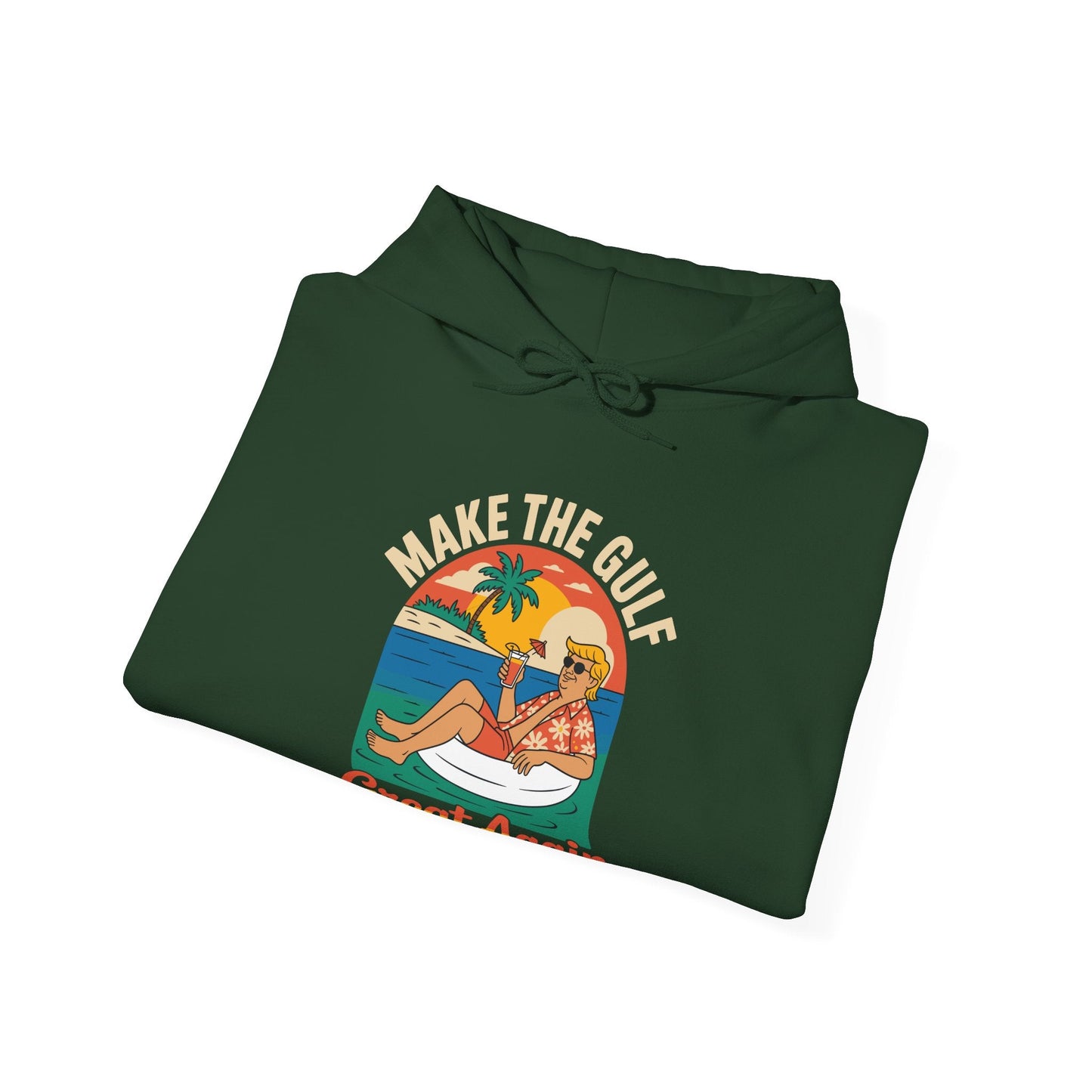 Funny Trump Make The Gulf Great Again Hoodie