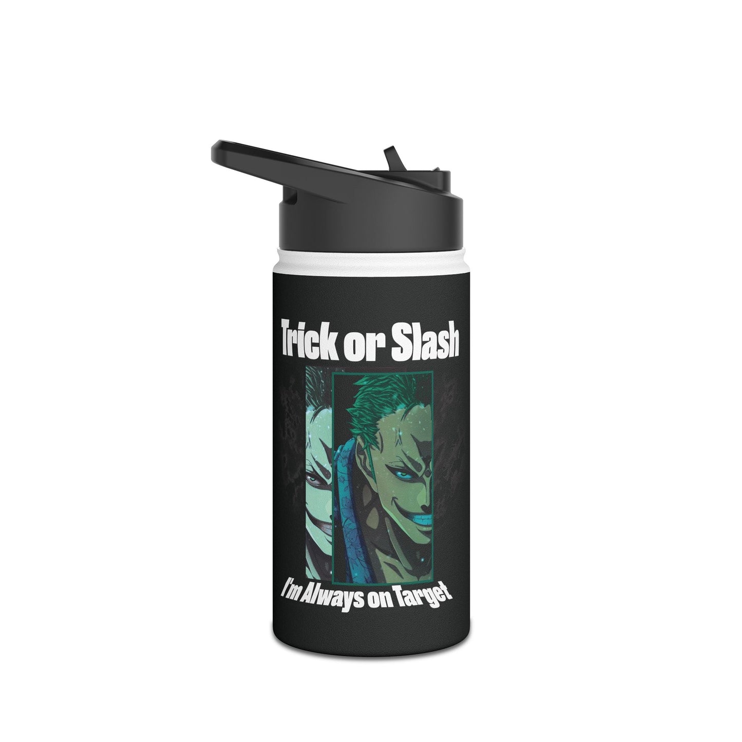Trick Or Slash I Am Always On Target Stainless Steel Water Bottle For Men Women