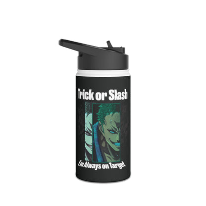 Trick Or Slash I Am Always On Target Stainless Steel Water Bottle For Men Women