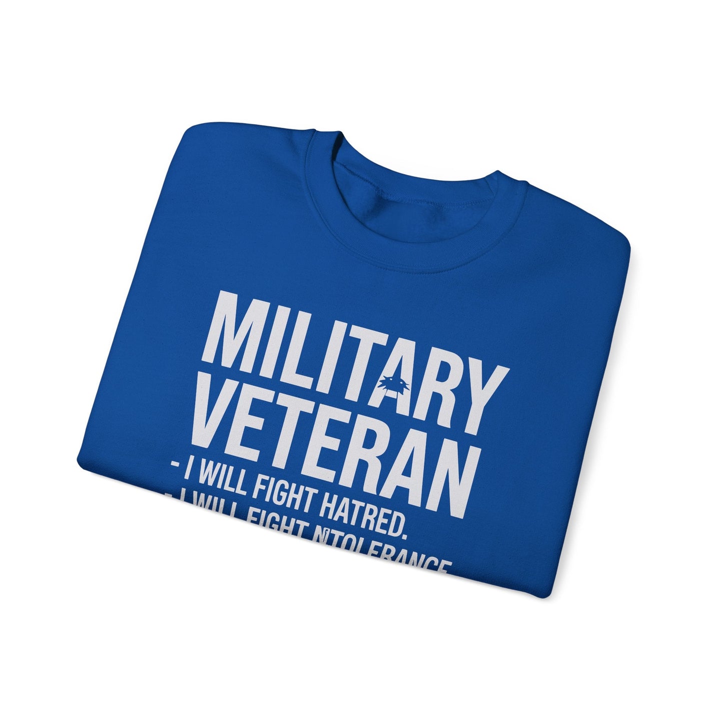 Military Veterans Against Trump 2025 Fight USA Election Sweatshirt