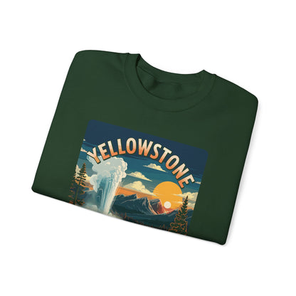 Yellowstone Family Road Trip 2025 National Park Outdoor Sweatshirt