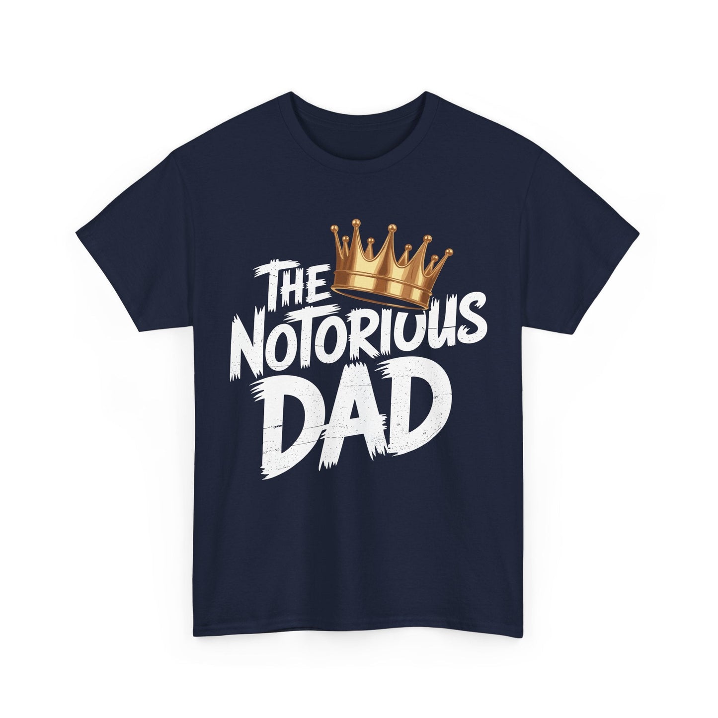 Old School Funny Hip Hop Fathers Day Notorious Dad T-Shirt