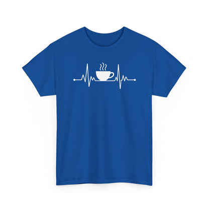 Coffee Heartbeat Drinking Coffee T-Shirt