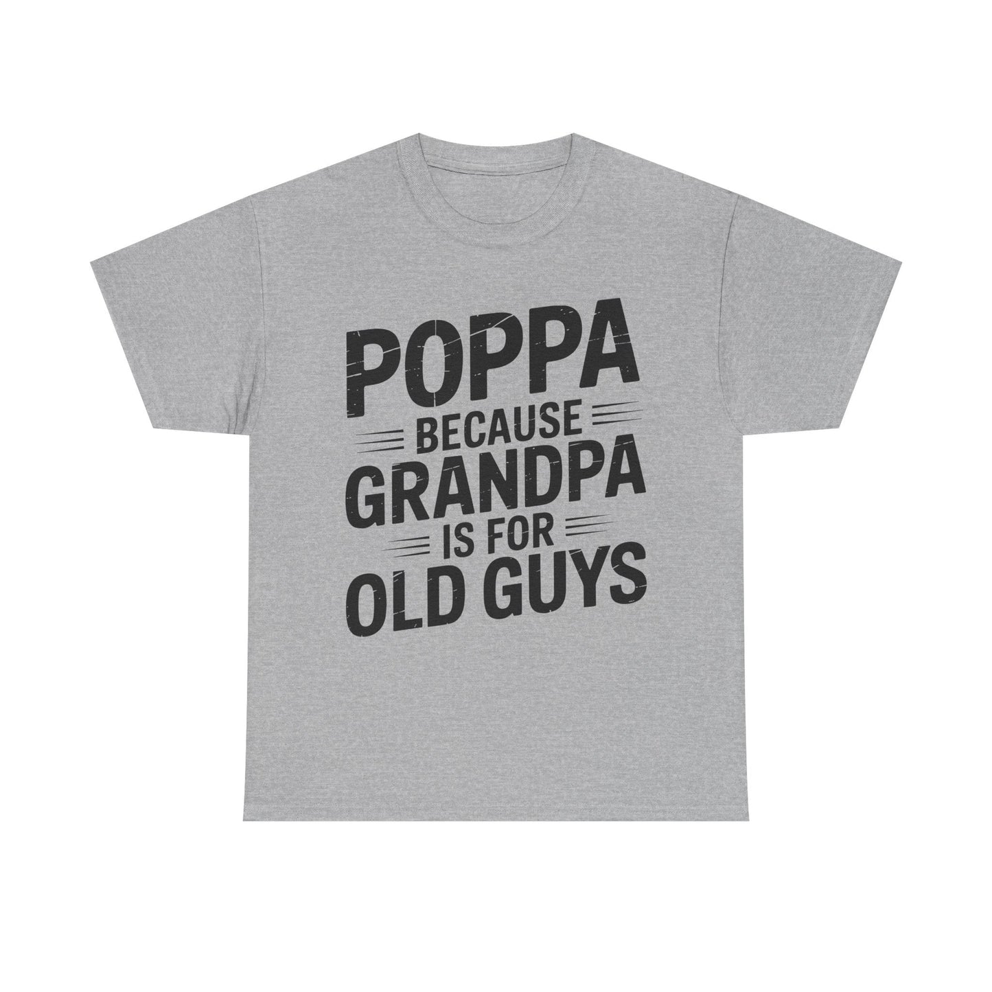 Poppa Grandpa From Grandkids Father's Day Poppa T-Shirt