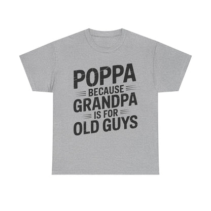 Poppa Grandpa From Grandkids Father's Day Poppa T-Shirt