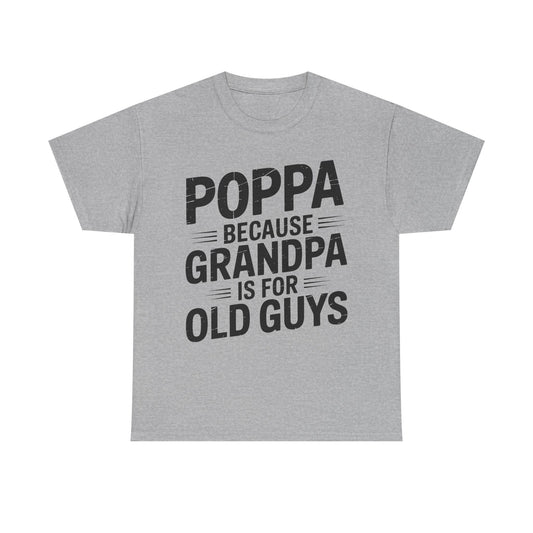 Poppa Grandpa From Grandkids Father's Day Poppa T-Shirt