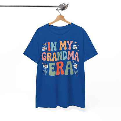 In My Grandma Era Funny Sarcastic Groovy Retro Mothers Day T-Shirt