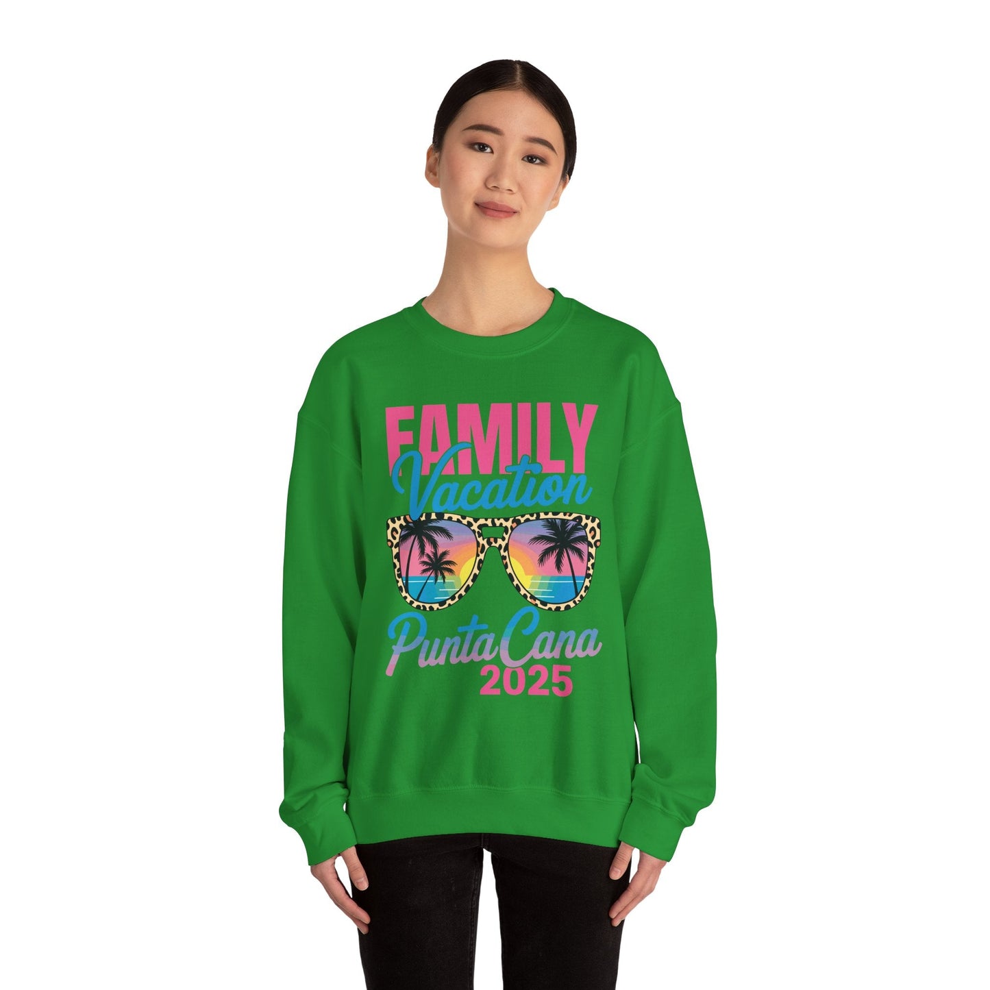 Family Vacation Punta Cana 2025 Matching Holiday Summer Sweatshirt