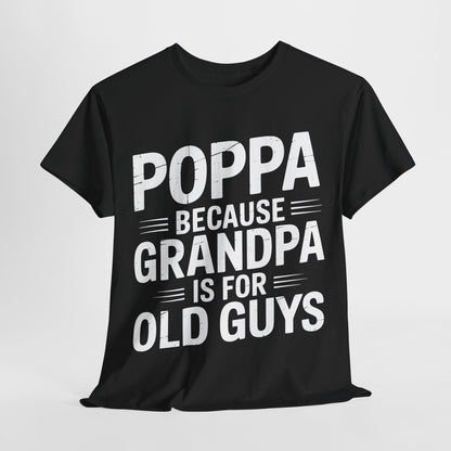 Poppa Grandpa From Grandkids Father's Day Poppa T-Shirt