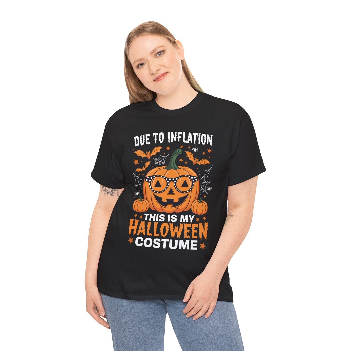 Pumpkin Halloween Costume Men Women Funny Halloween 2025 T-Shirt