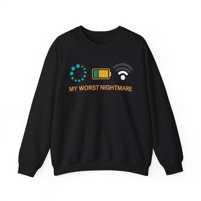 My Worst Nightmare Funny gifts for Gamers Sweatshirt