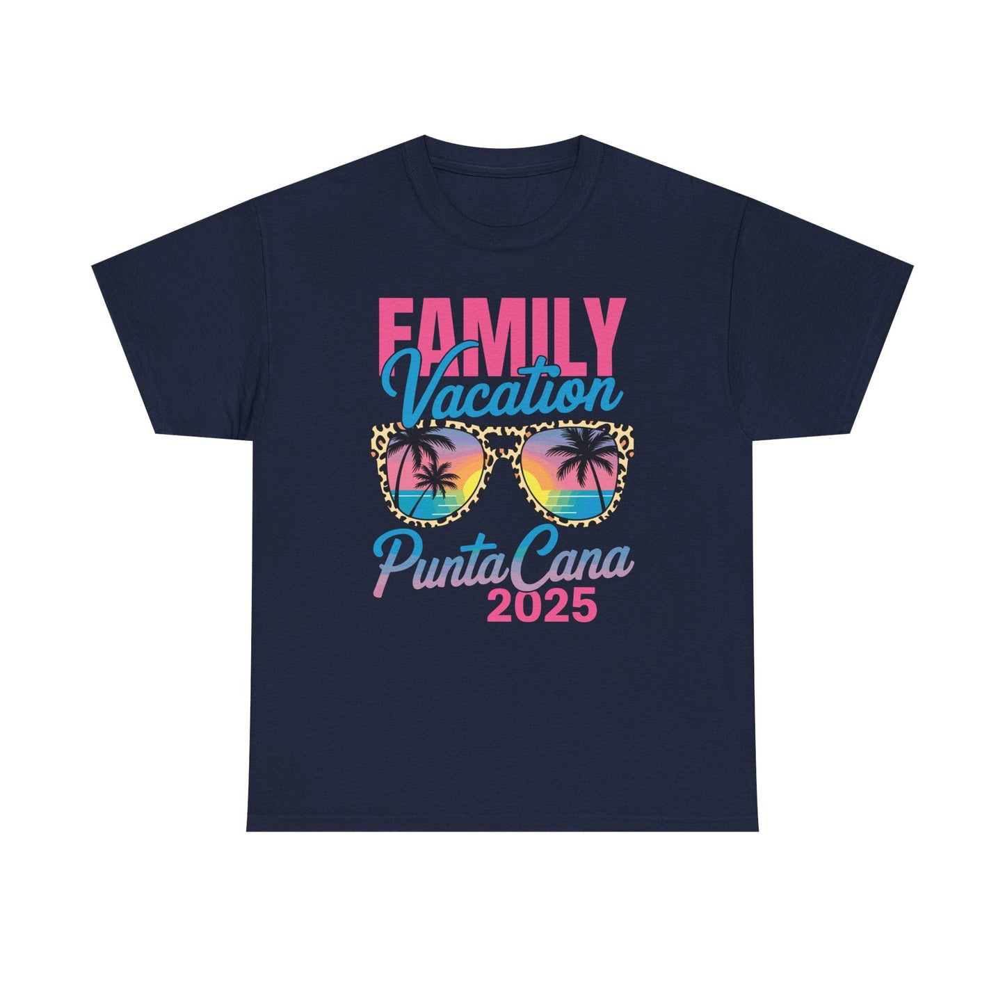 Family Vacation Punta Cana 2025 Matching Holiday Summer T-Shirt