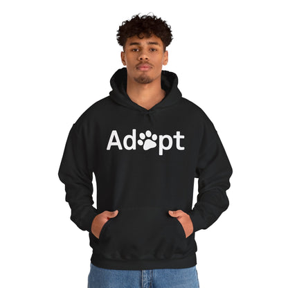 Adopt A Shelter Pet Cat Dog Adoption Animal Rescue Hoodie