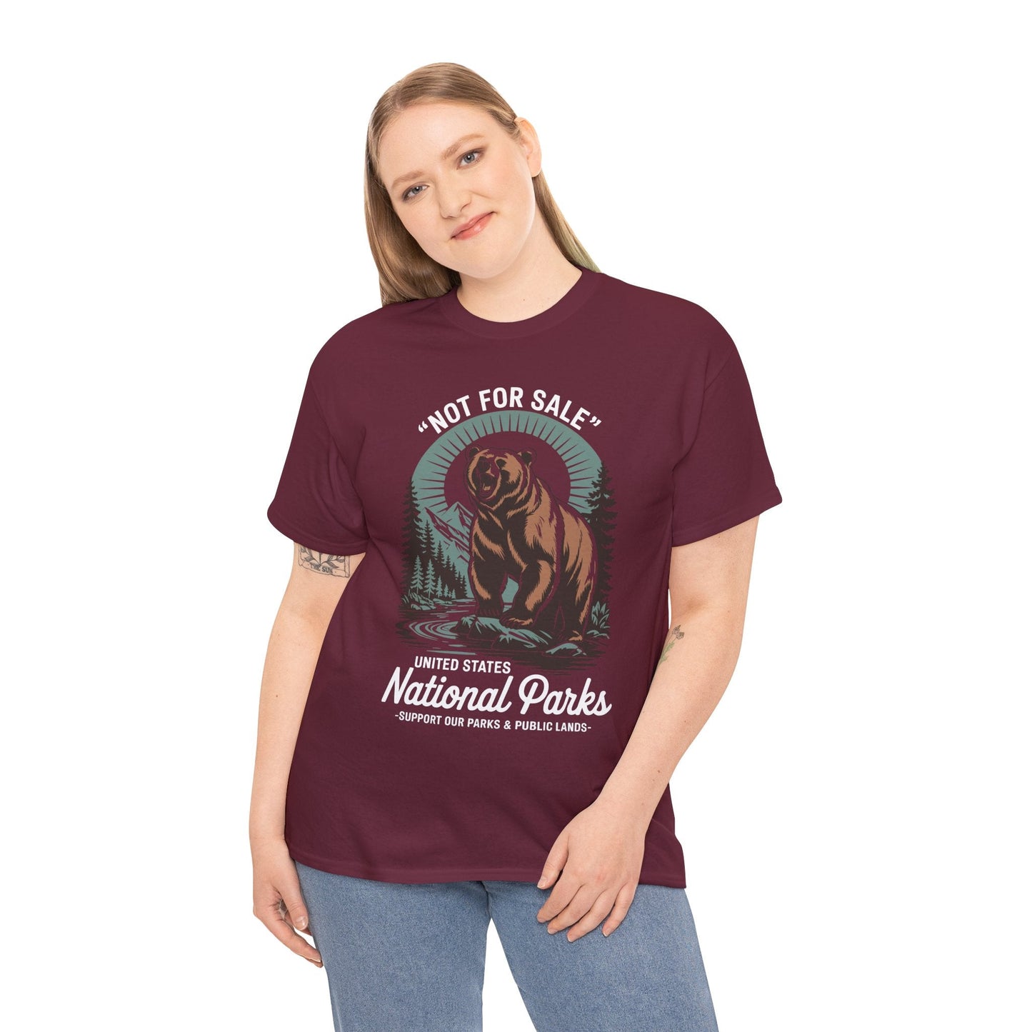 Not For Sale National Parks Support Our Parks & Public Lands T-shirt