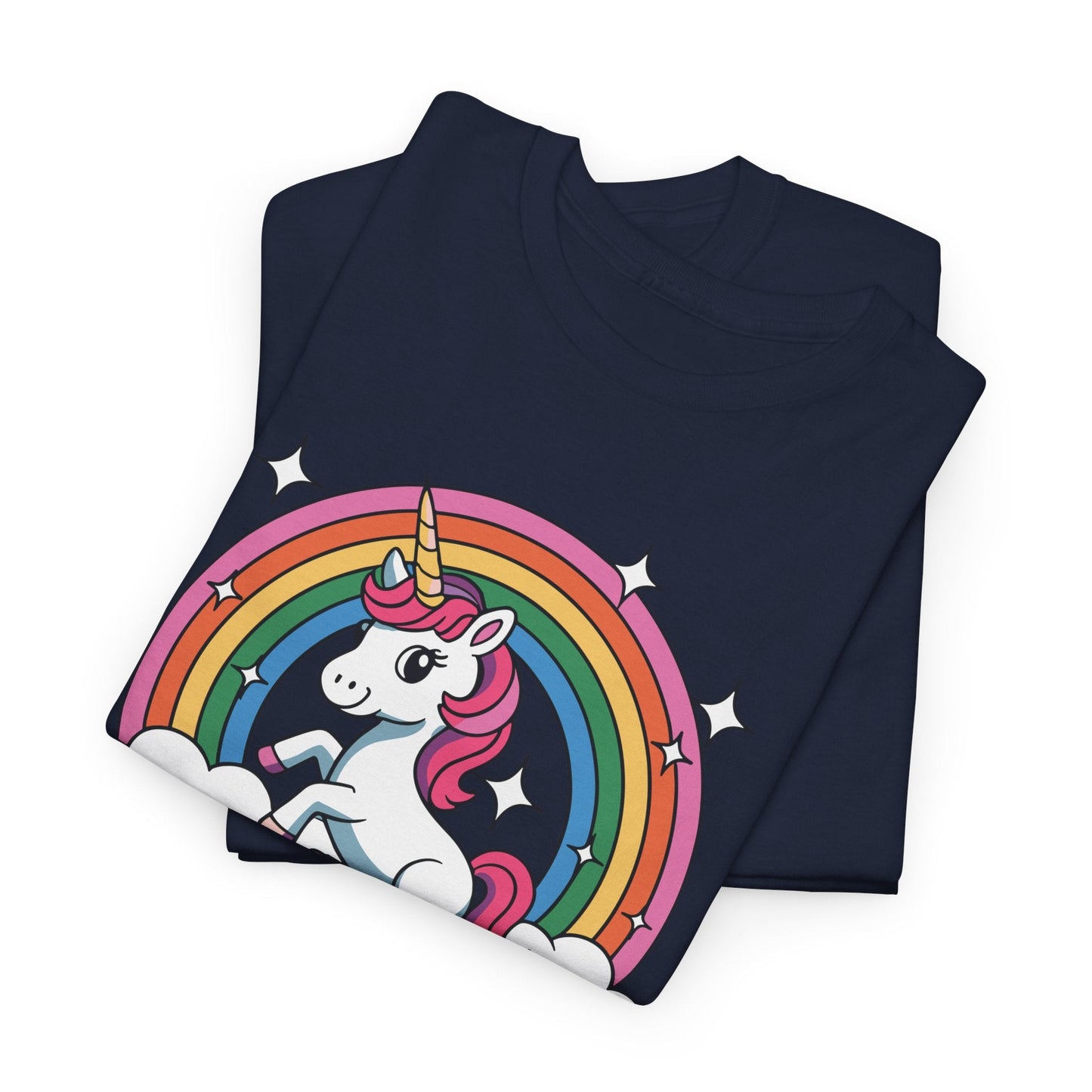Funny Alpha Male Unicorn Sarcastic Ironic Weird Y2K Humor T-Shirt