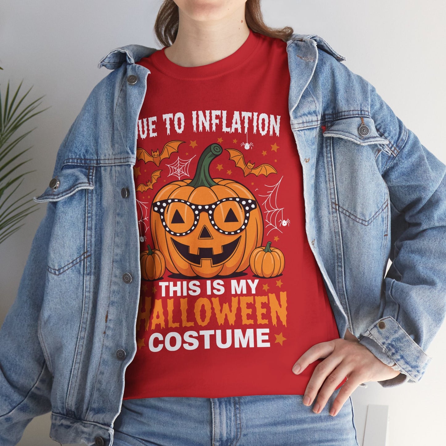 Pumpkin Halloween Costume Men Women Funny Halloween 2025 T-Shirt