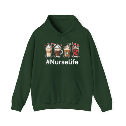 Nurse Life Funny Coffee Nurses Fuel Registered Nurse Medical Hoodie