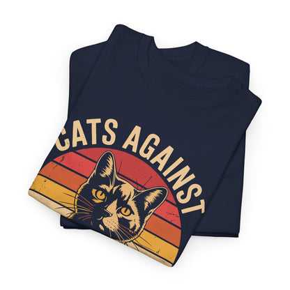 Cats Against Trump Funny Anti Trump Election Funny Cat T-Shirt