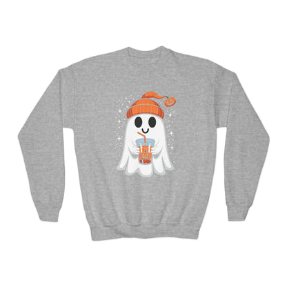 Halloween for Kids Cute Fall Ghost Sweatshirt