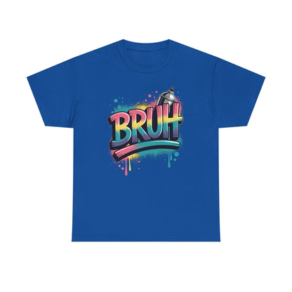 Bruh Graffiti Funny Saying Street Art Meme Men Boys T-Shirt