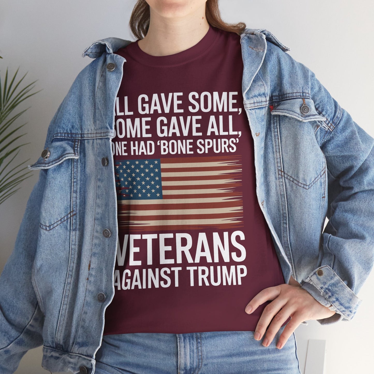 Veterans Against Trump Anti Trump Political Protest T-Shirt