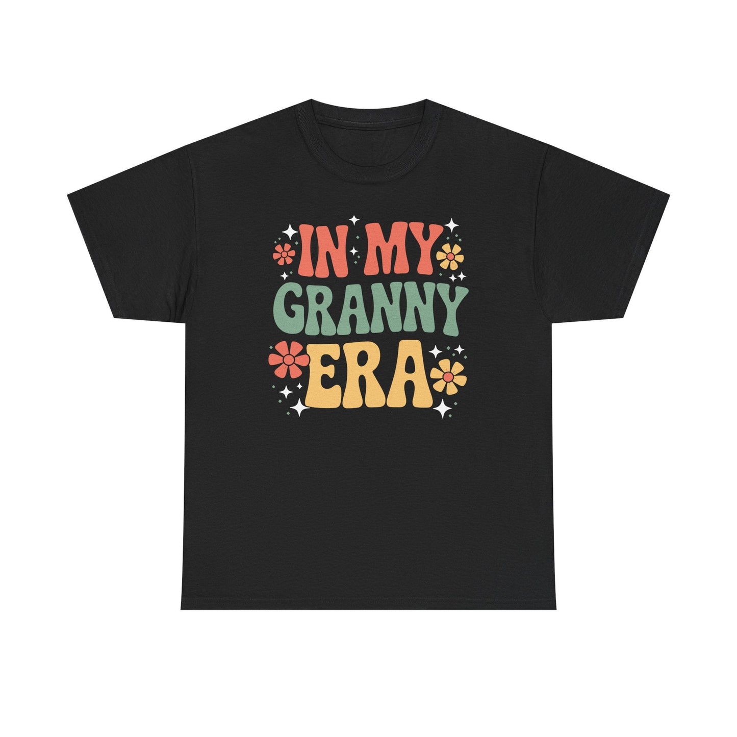In My Granny Era Funny Sarcastic Groovy Retro Mothers Day T-Shirt