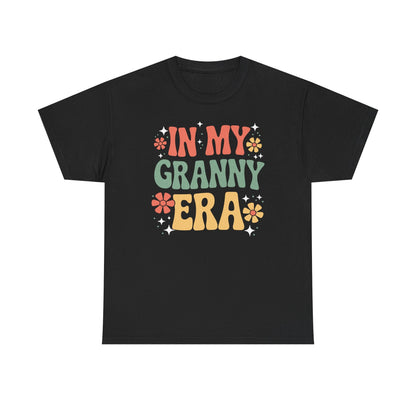 In My Granny Era Funny Sarcastic Groovy Retro Mothers Day T-Shirt