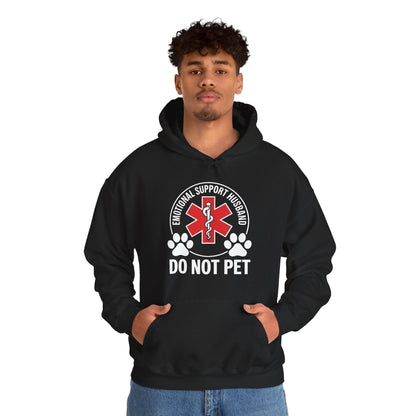 Emotional Support Husband Do Not Pet Hoodie