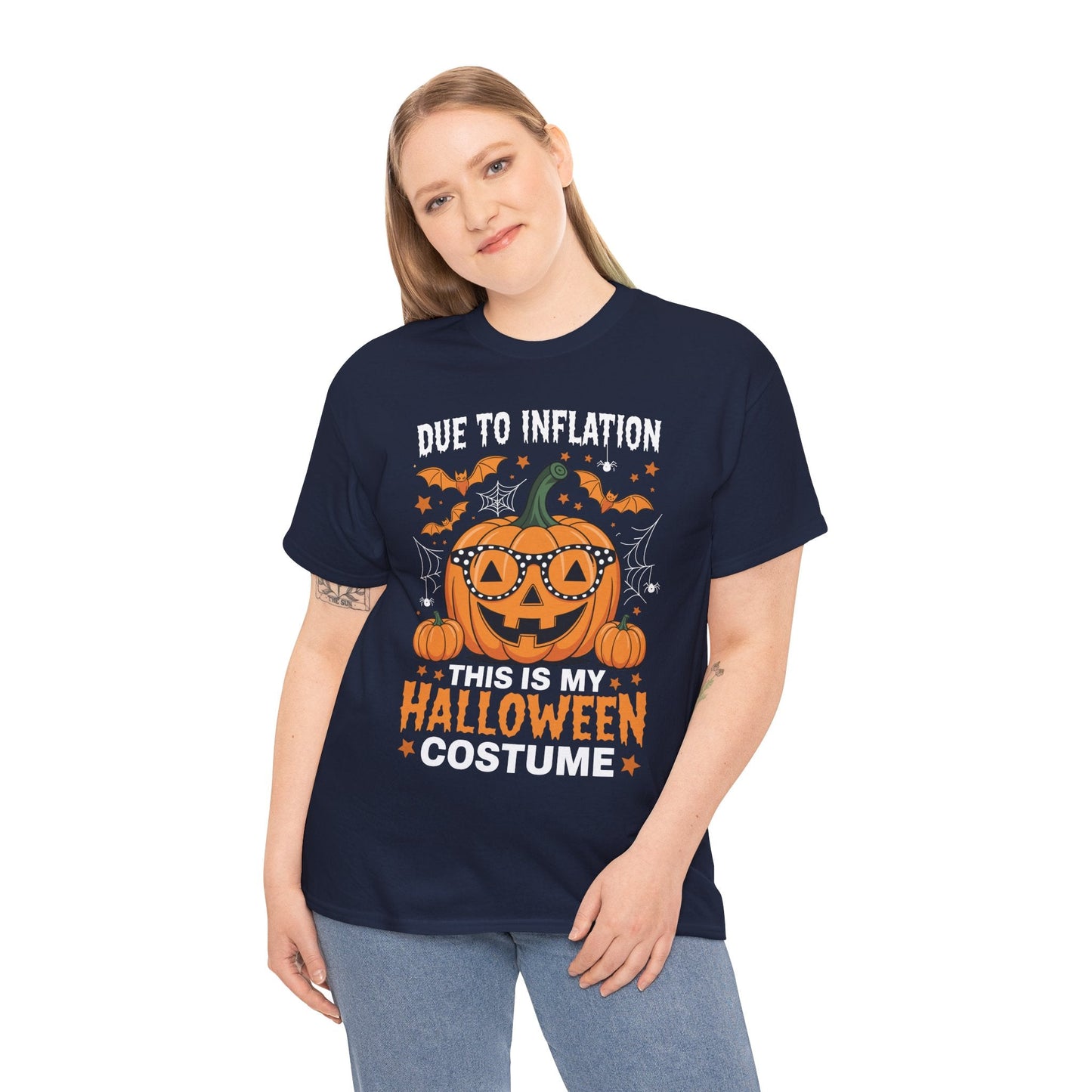 Pumpkin Halloween Costume Men Women Funny Halloween 2025 T-Shirt