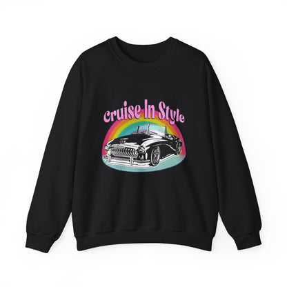 Cruise In Style Car Lovers Sweatshirt