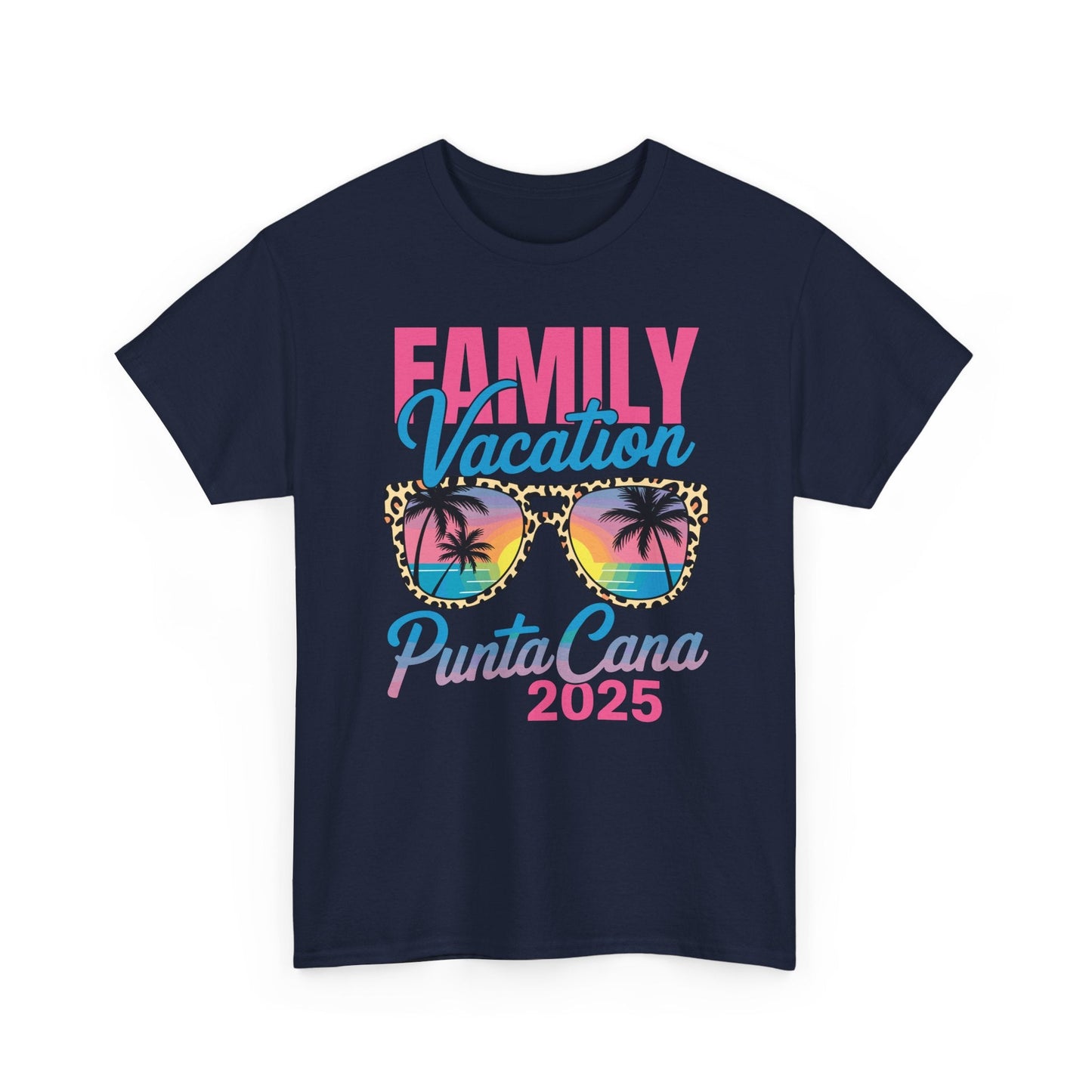 Family Vacation Punta Cana 2025 Matching Holiday Summer T-Shirt