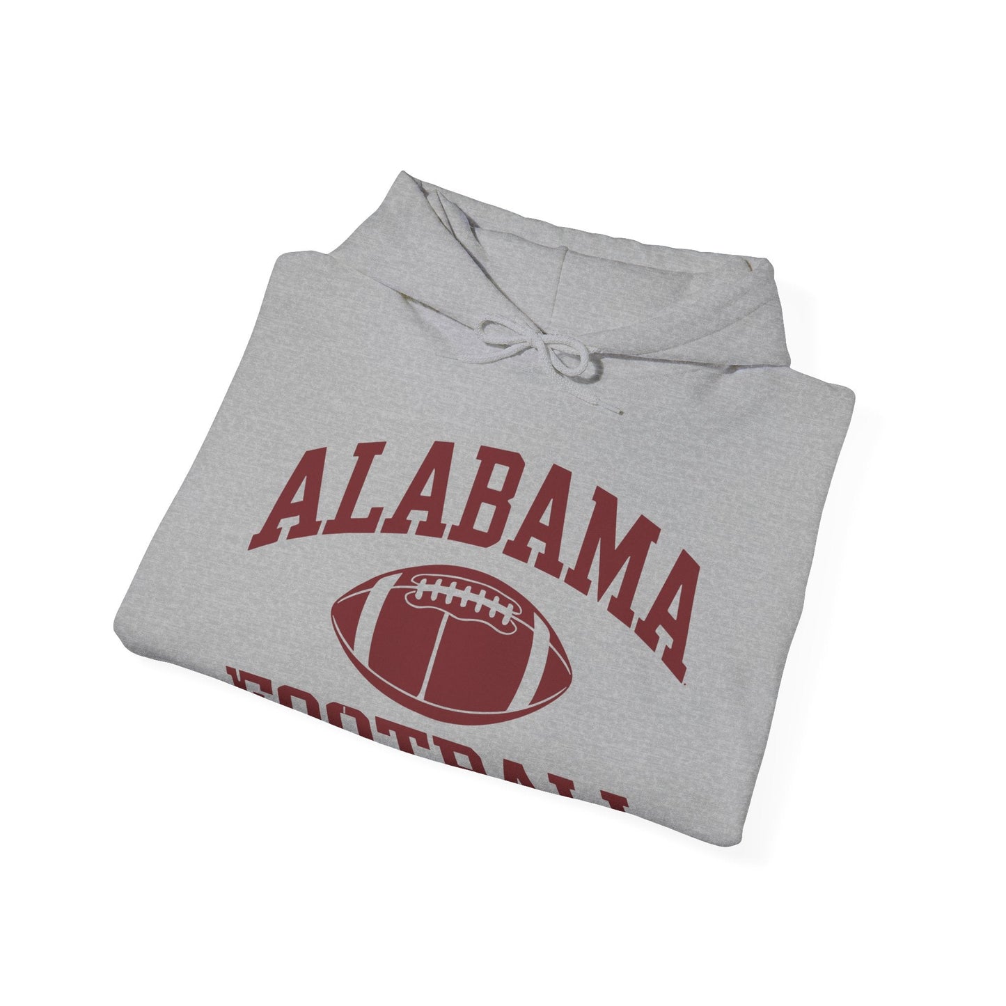 Men's Grey Alabama Football Vintage Distressed Hoodie