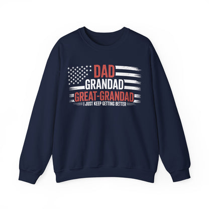 Gifts for Grandpa from Grandkids Dad Grandad Great Grandad Sweatshirt