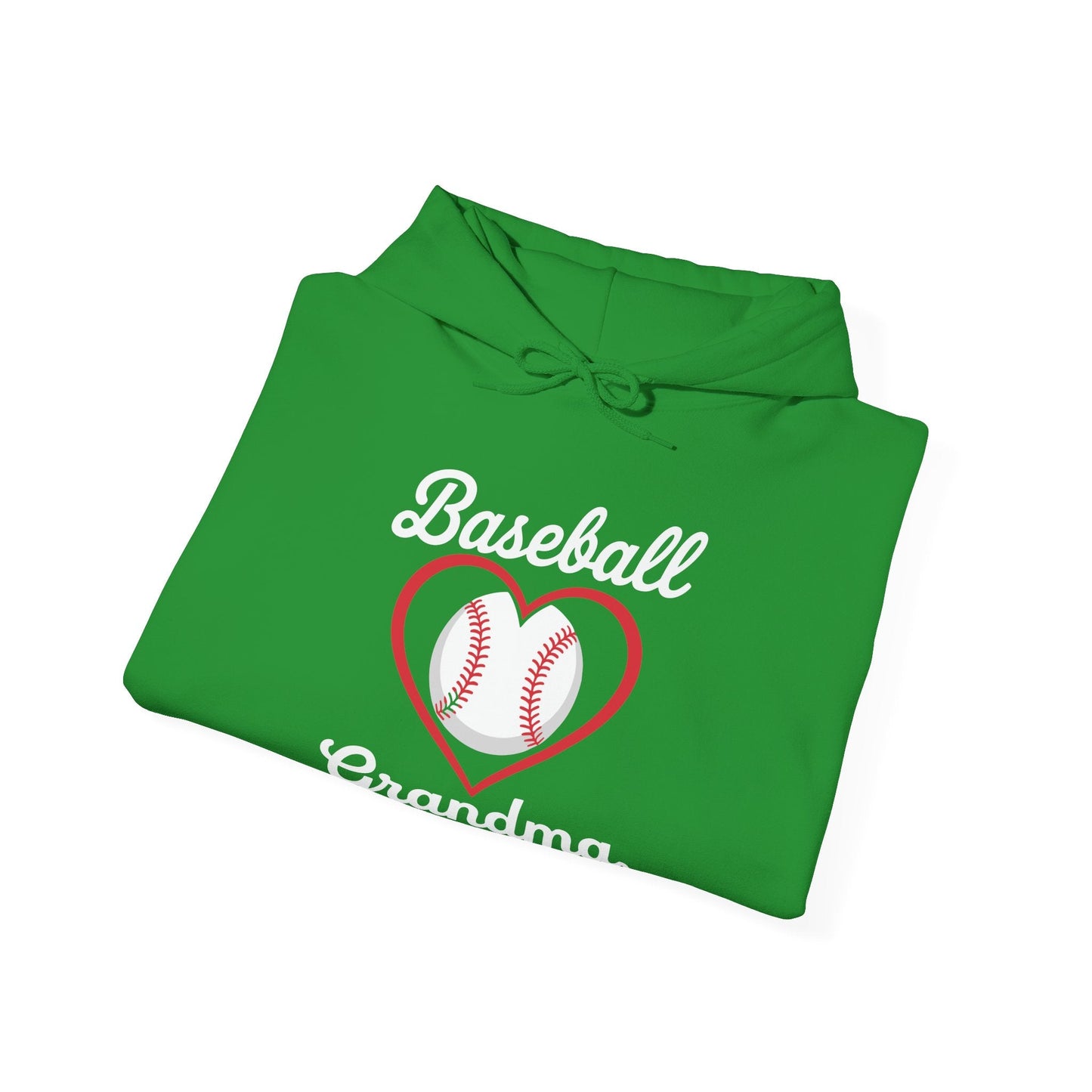 Hoodie Baseball Grandma Heart Design Mother's Day Gift