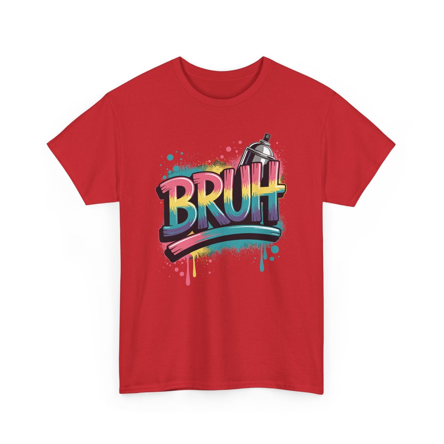 Bruh Graffiti Funny Saying Street Art Meme Men Boys T-Shirt