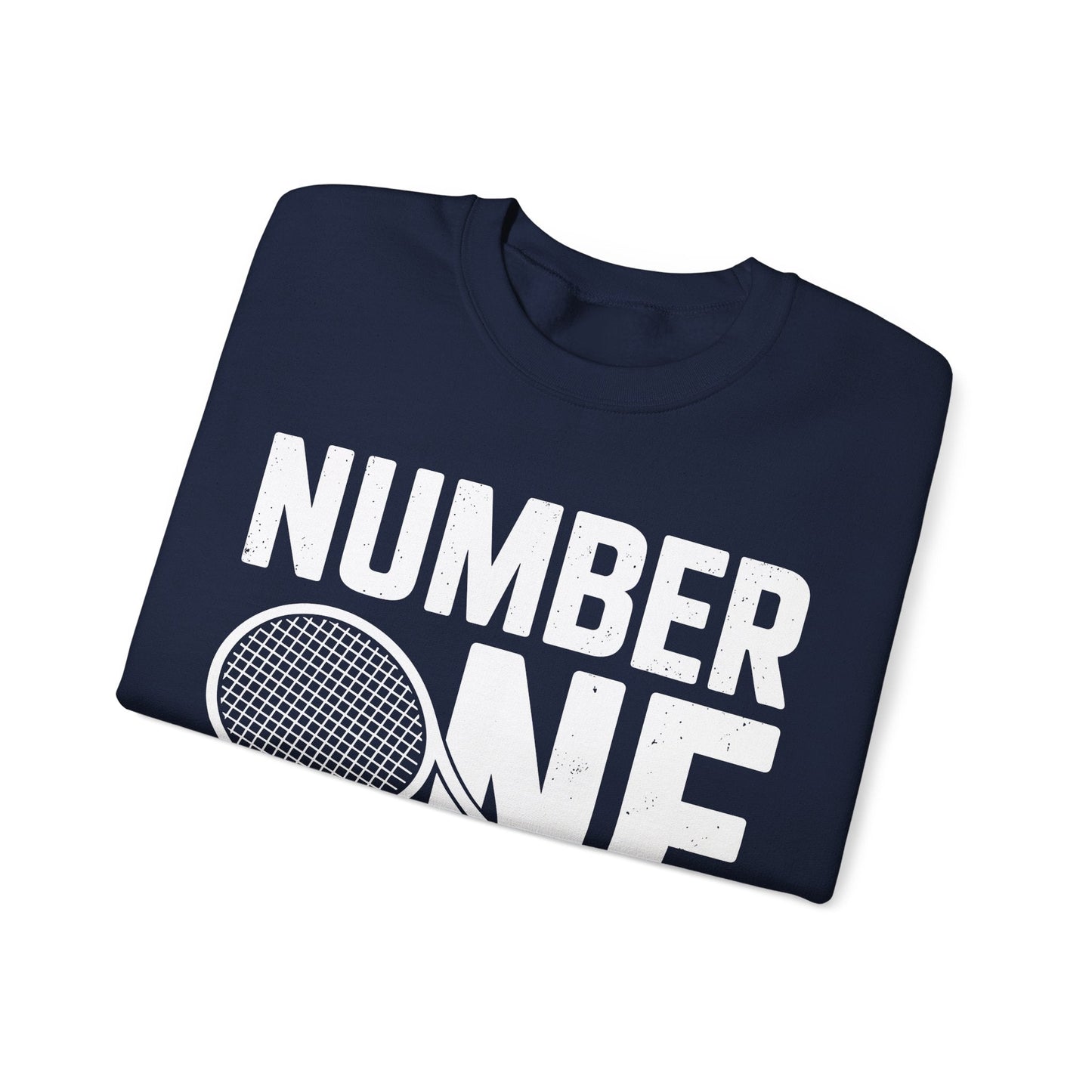 Tennis Dad Number One Daddy with Tennis Sayings Fathers Day Sweatshirt